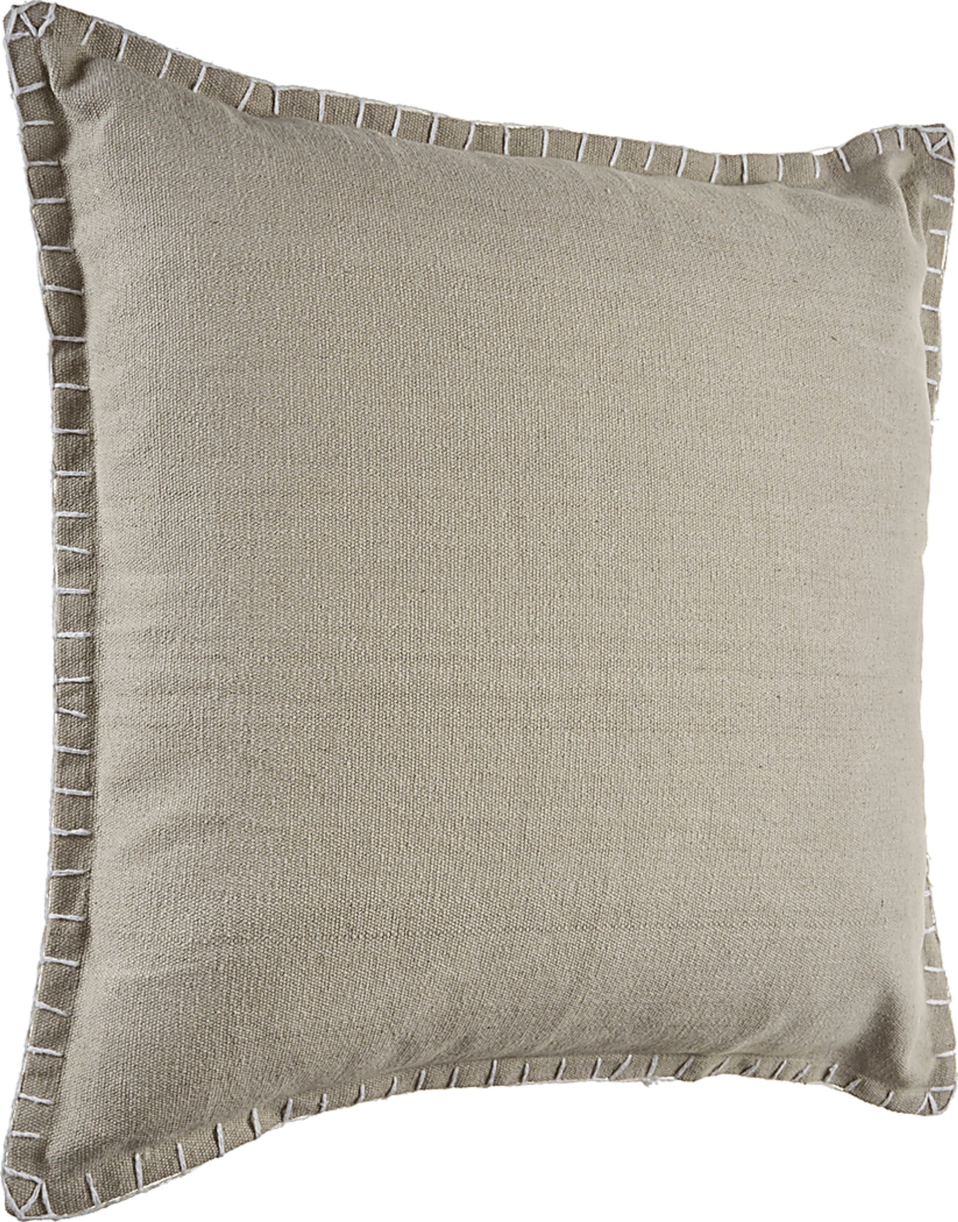 Burroy Beige Throw Pillow - Image 4