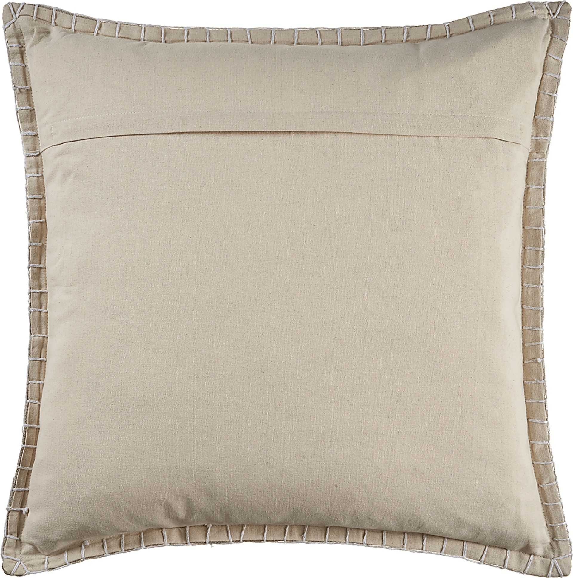 Burroy Beige Throw Pillow - Image 6