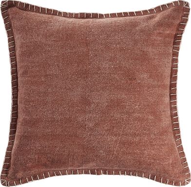 Burroy Red Throw Pillow