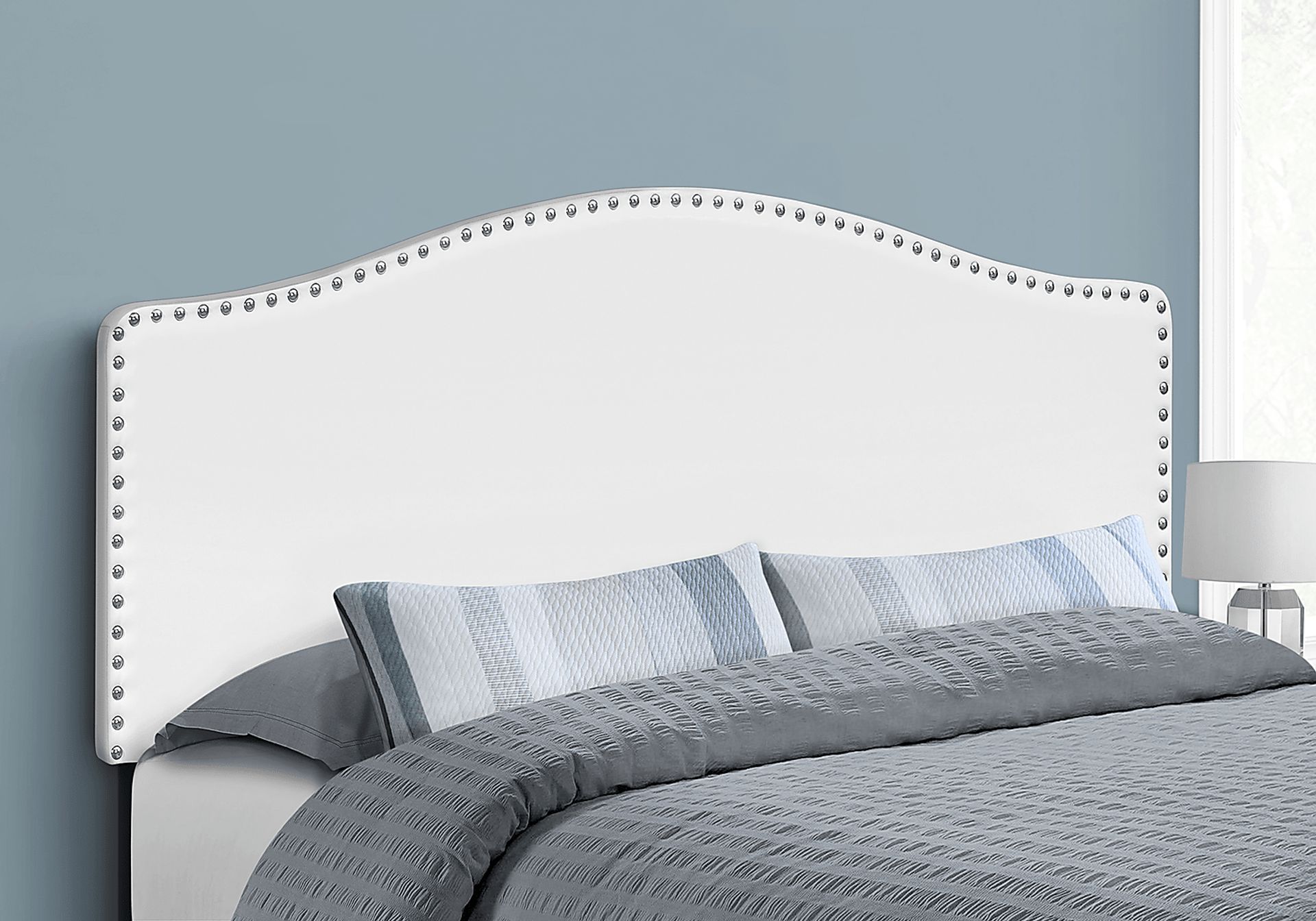Selover White Queen Headboard - Image 2