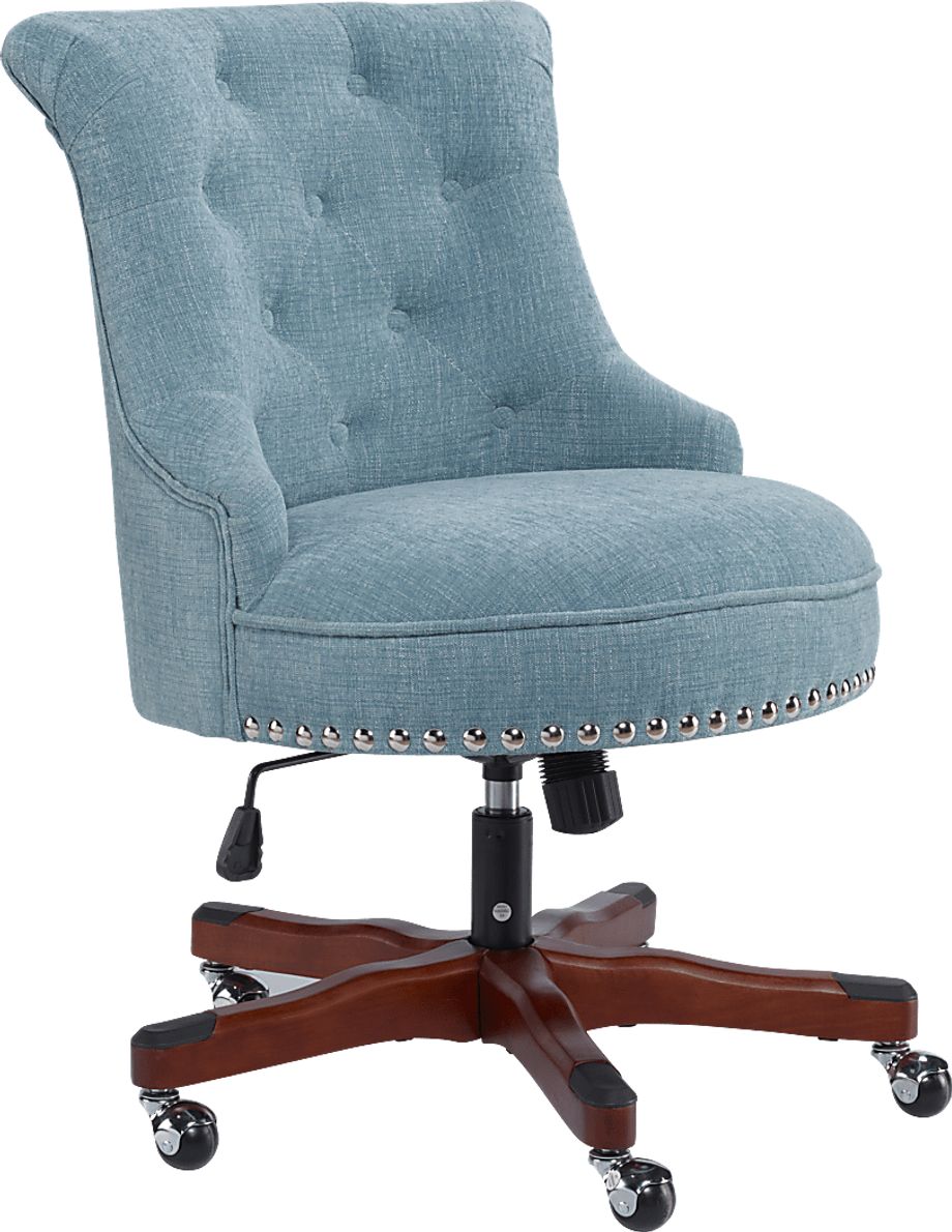 Selvarosa Blue Desk Chair
