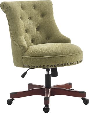 Selvarosa Green Desk Chair