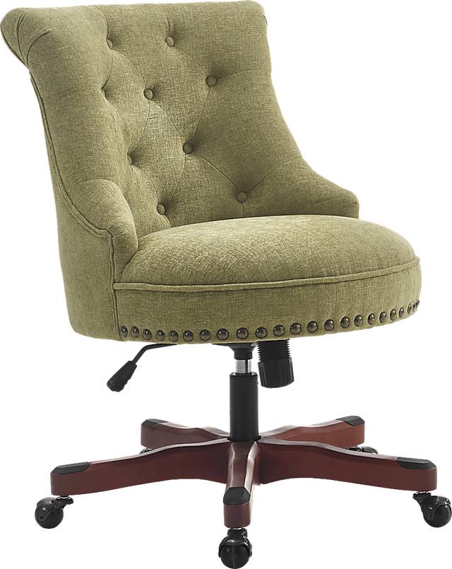 Selvarosa Green Desk Chair - Thumbnail - Image 1