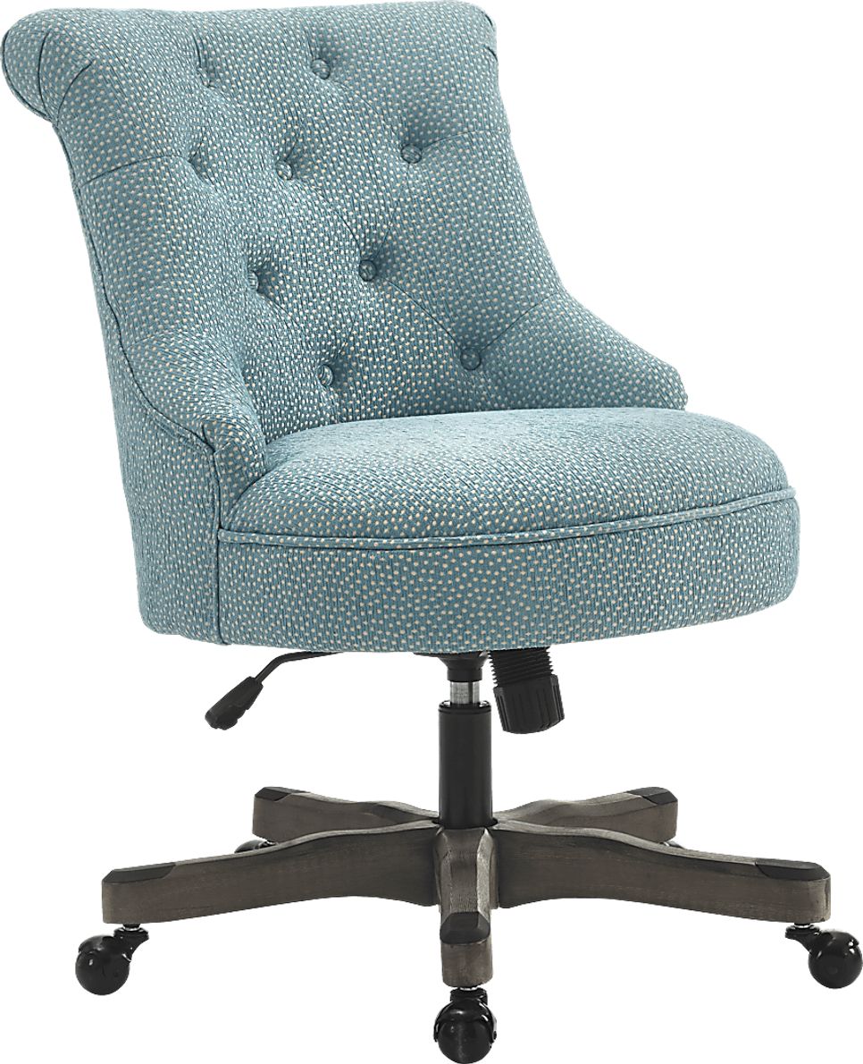 Selvarosa Light Blue Desk Chair