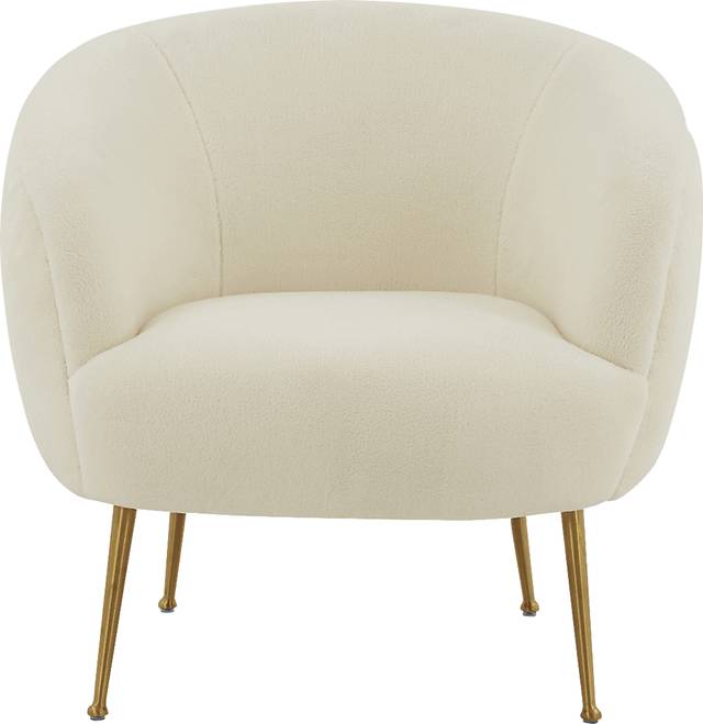 Selwinlane Cream Accent Chair - Thumbnail - Image 2