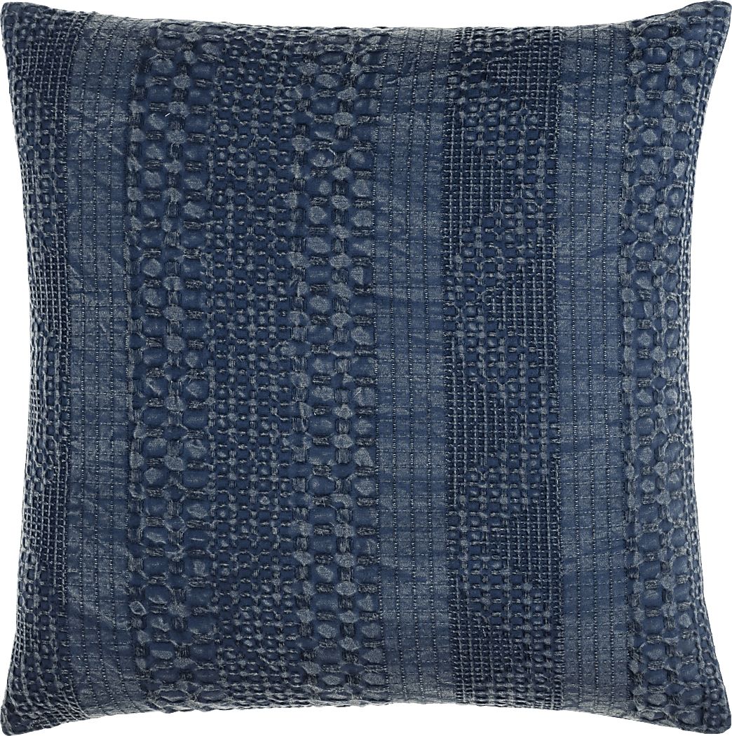 Selzo Navy Accent Pillow