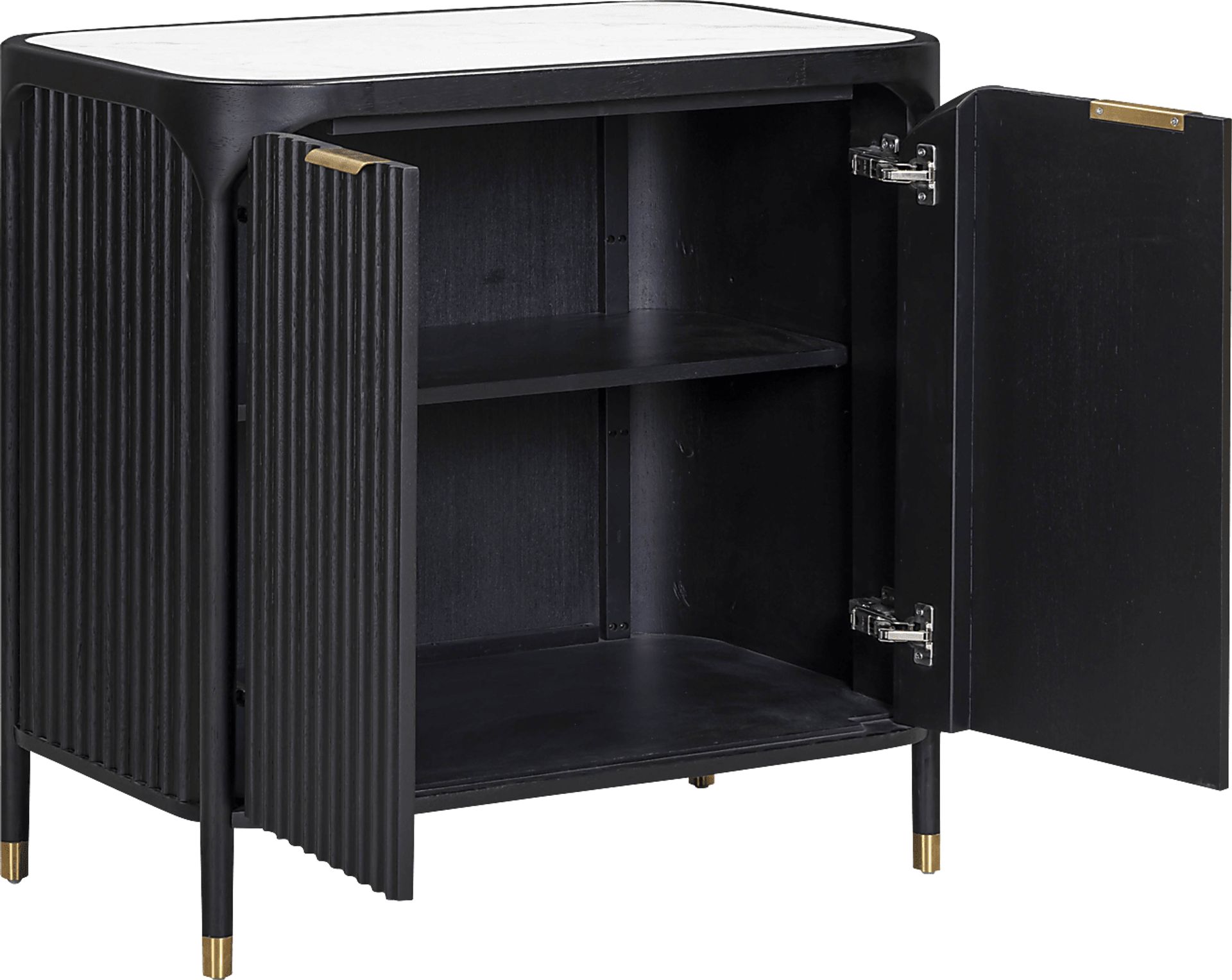 Semere Black Accent Cabinet - Image 6