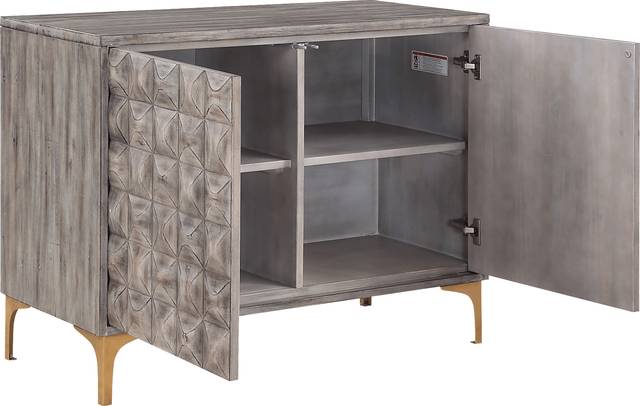 Semken Gray Accent Cabinet - Thumbnail - Image 4