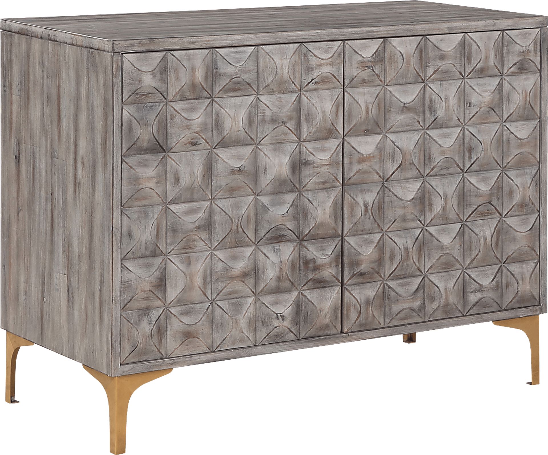 Semken Gray Accent Cabinet - Image 1