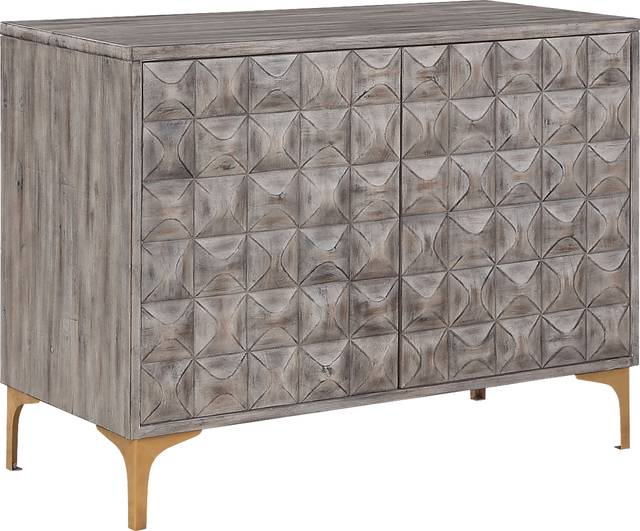 Semken Gray Accent Cabinet - Thumbnail - Image 1