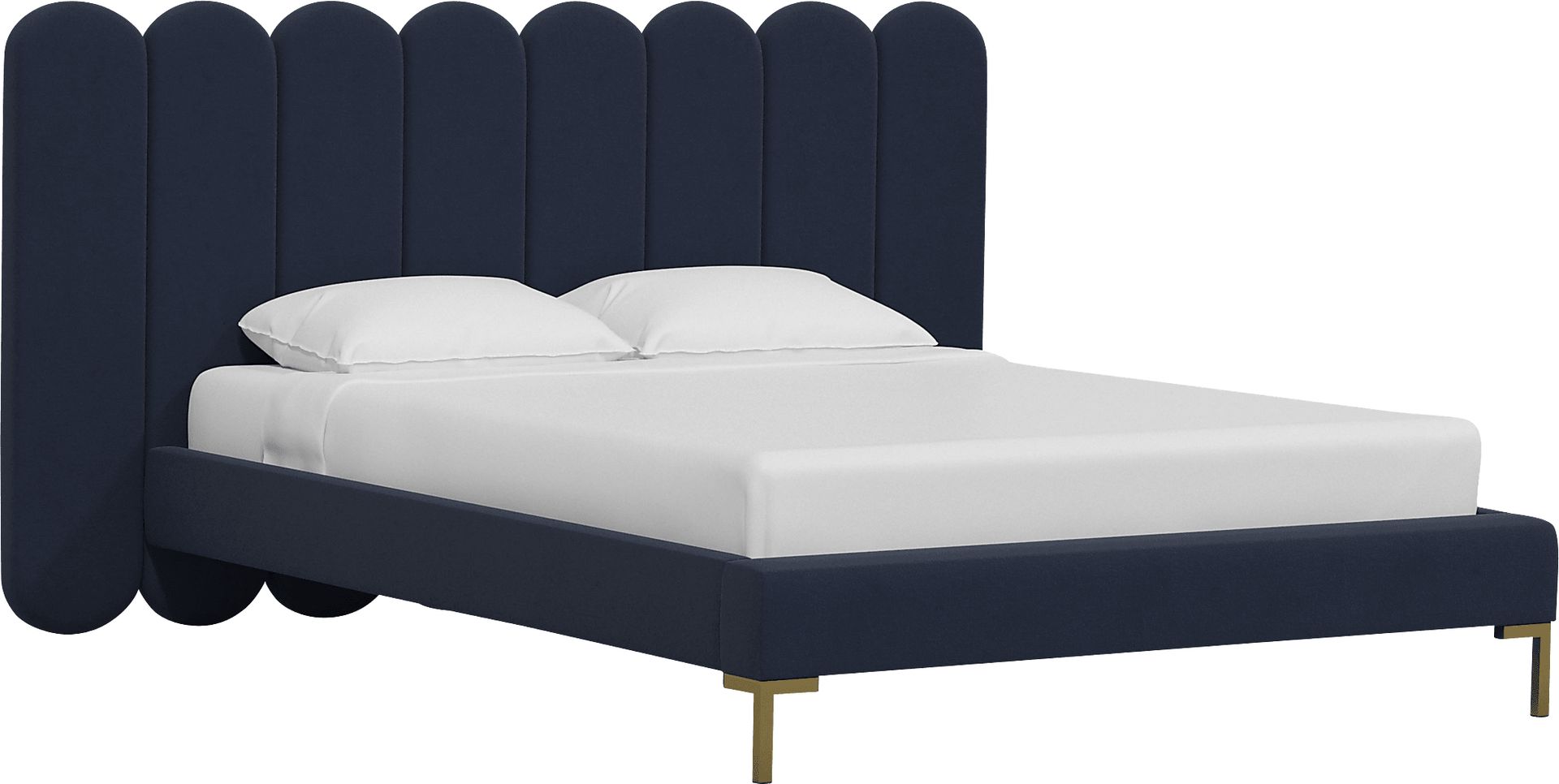 Semut Blue Queen Bed - Image 1