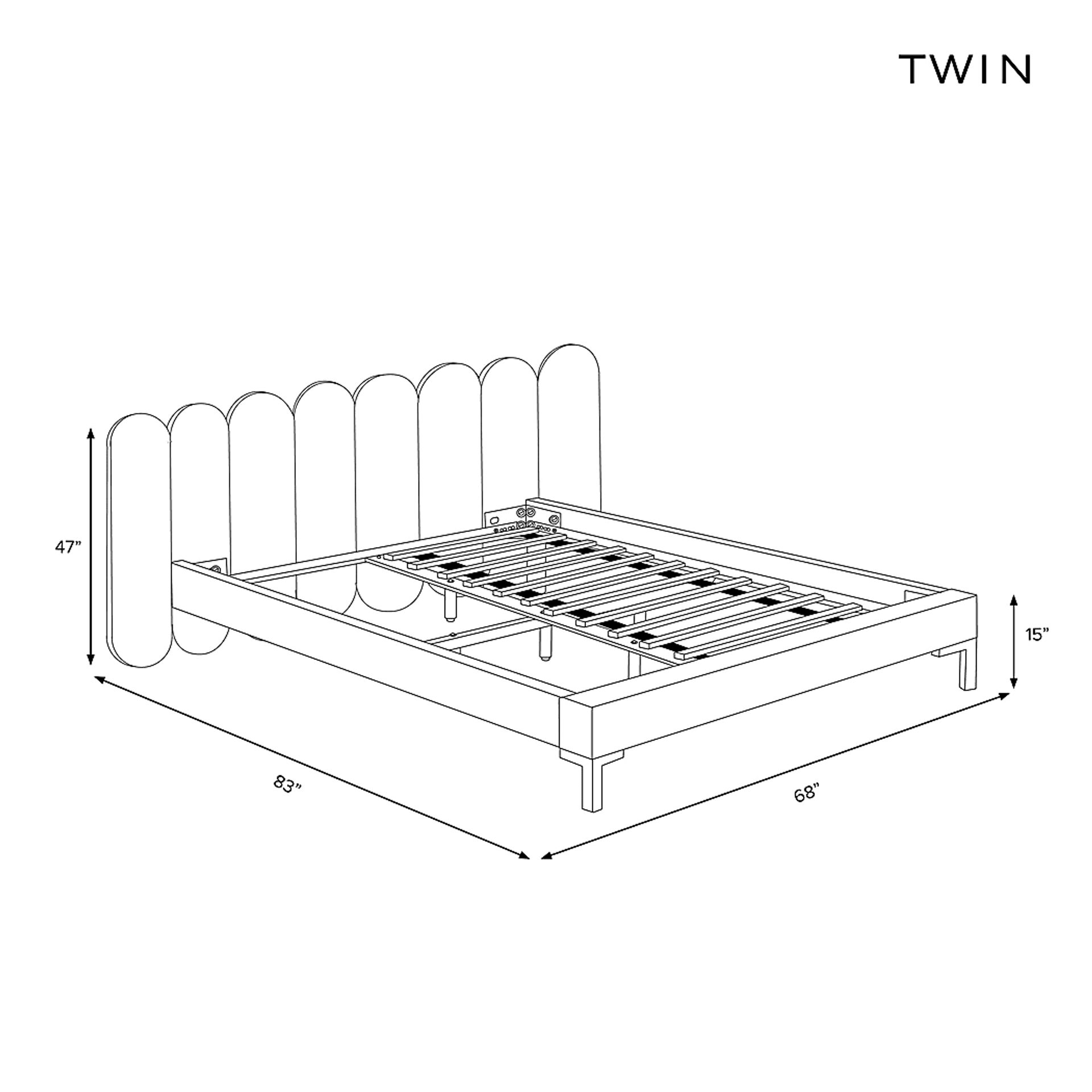 Semut Green Twin Bed - Image 3
