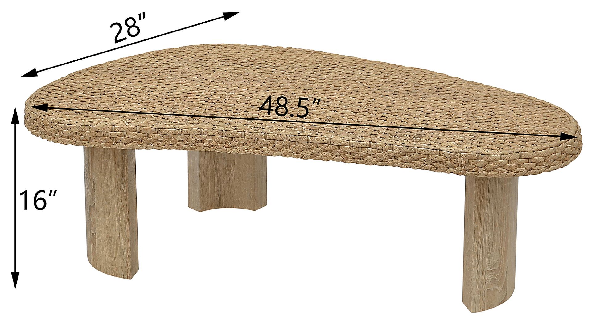 Senbu Brown Coffee Table - Image 4