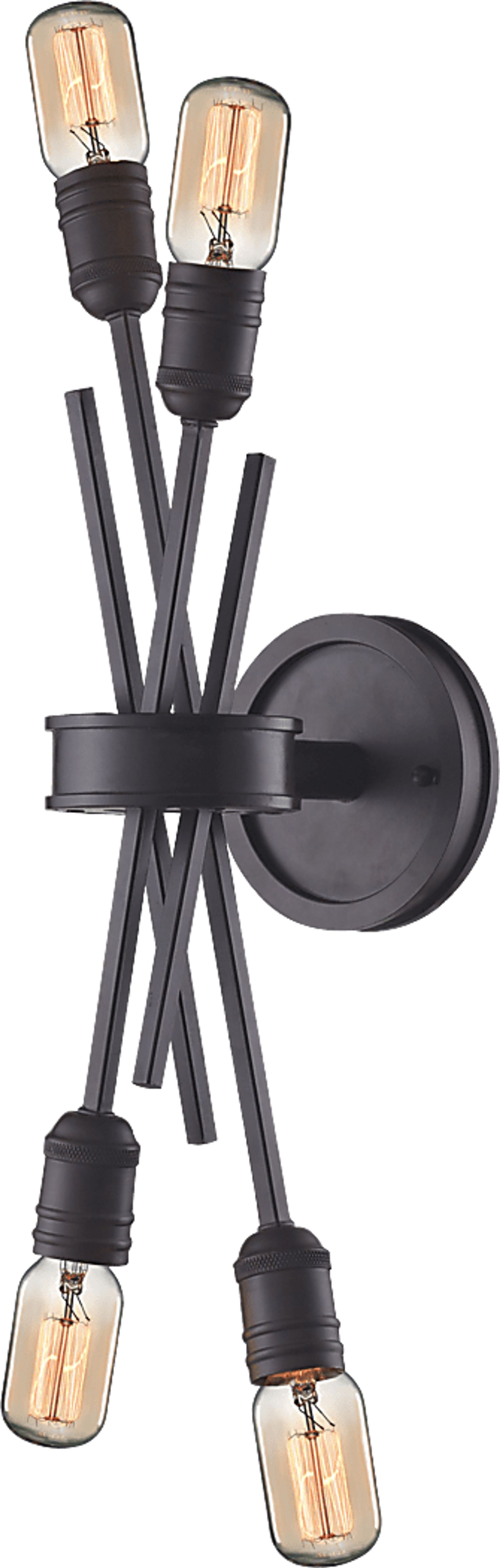 Senoj Street Bronze Sconce - Image 1