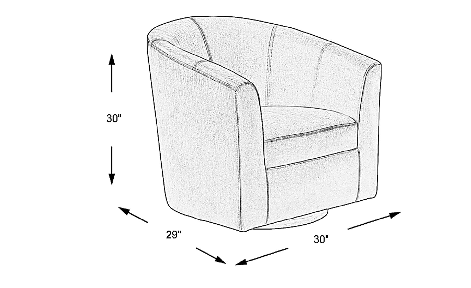Dimension Image. Please refer to the Dimension Tab on this page for dimension details.