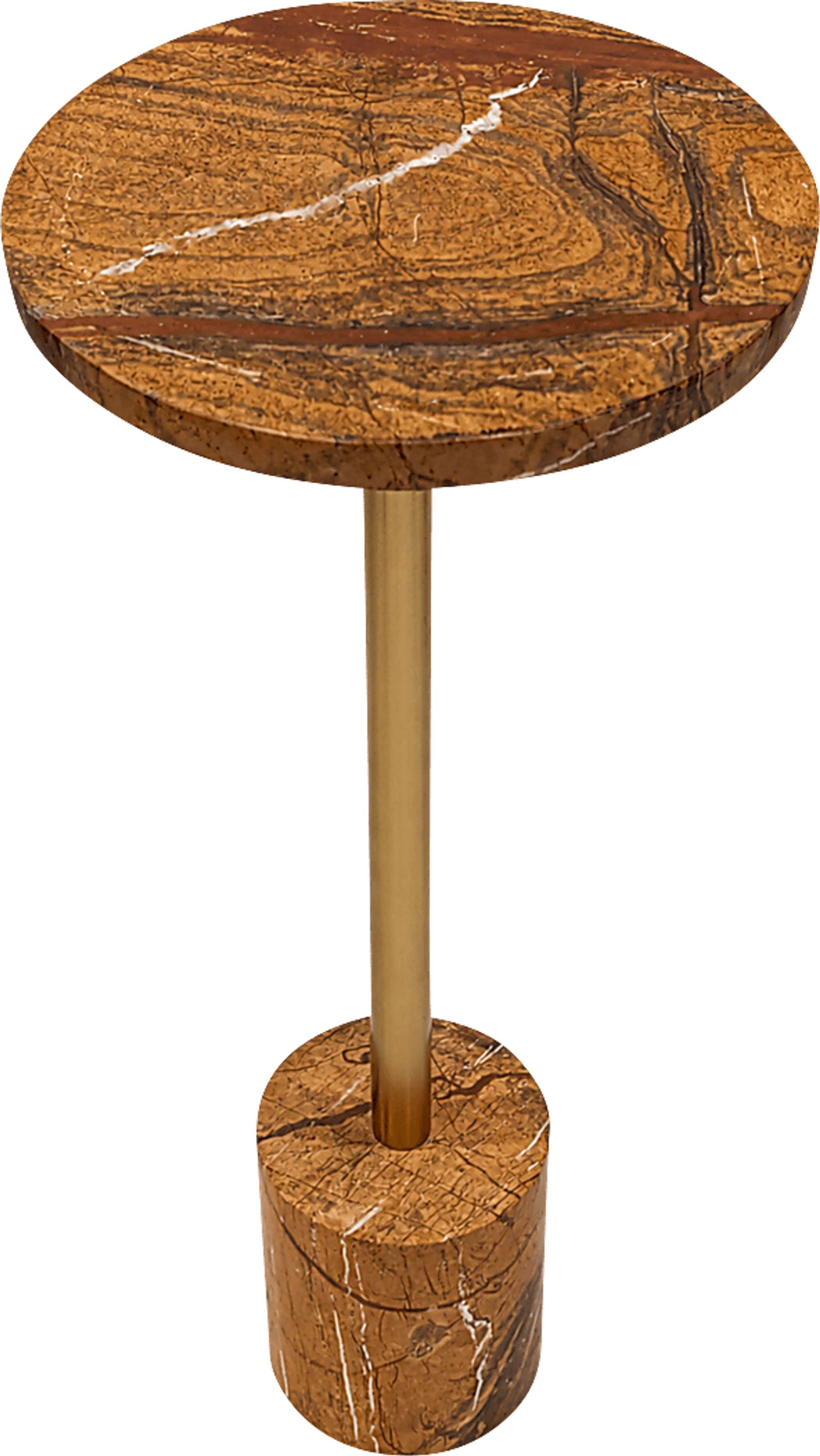 Senzim Gold Accent Table - Image 4