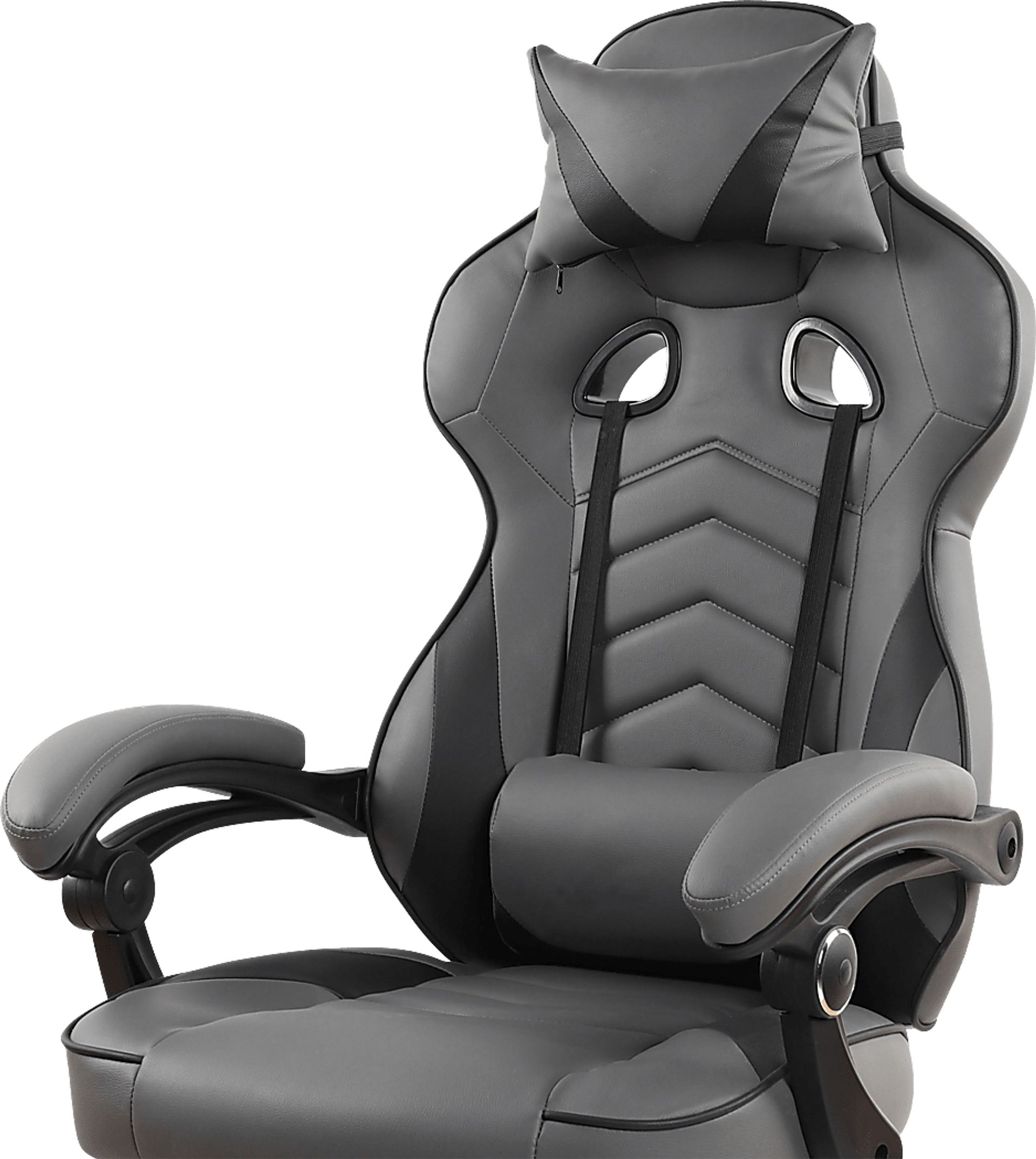 Seoce Gray/Black Gaming Chair - Image 11