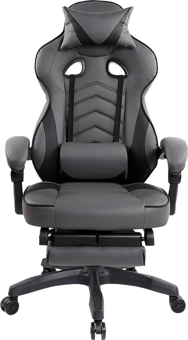 Seoce Gray/Black Gaming Chair - Thumbnail - Image 5