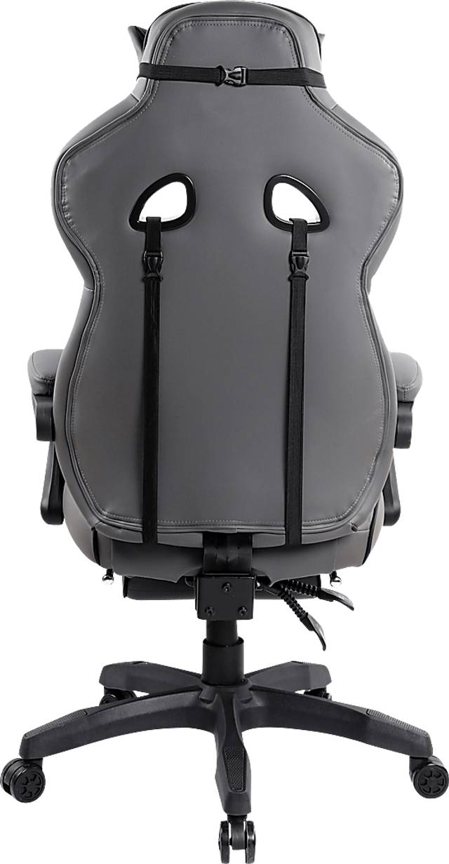 Seoce Gray/Black Gaming Chair - Thumbnail - Image 6