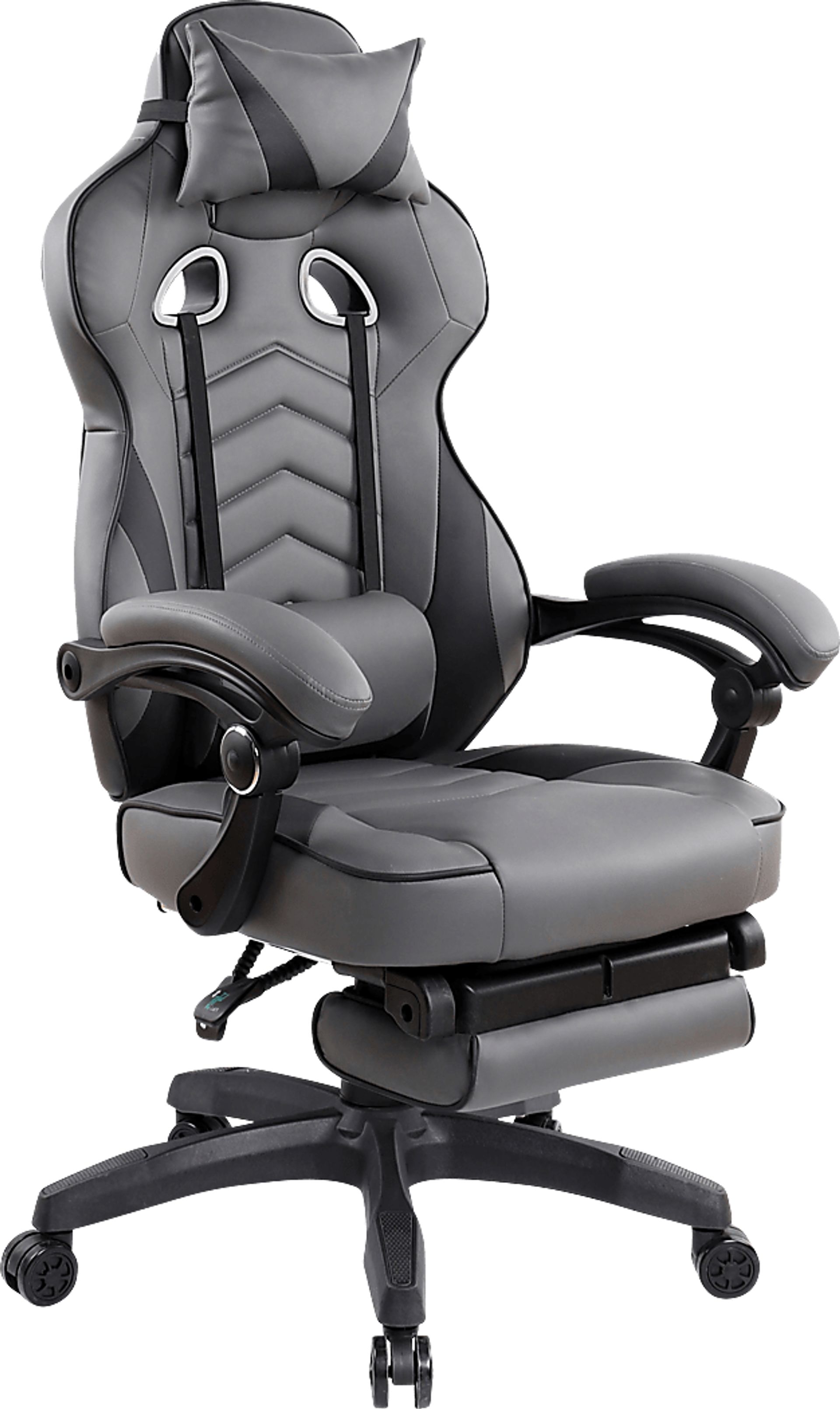 Seoce Gray/Black Gaming Chair - Image 1