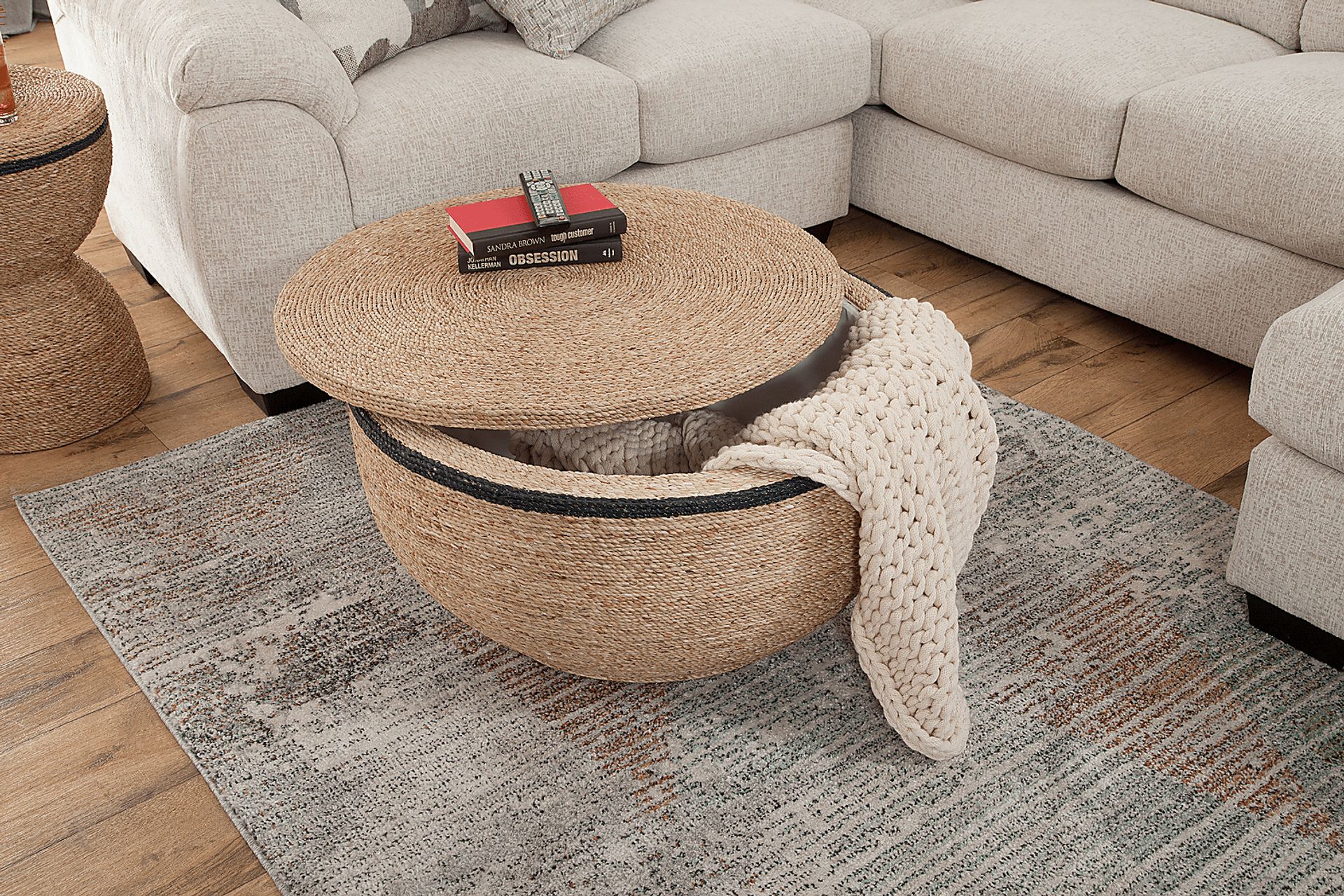 Sepehr Natural Cocktail Table - Image 2
