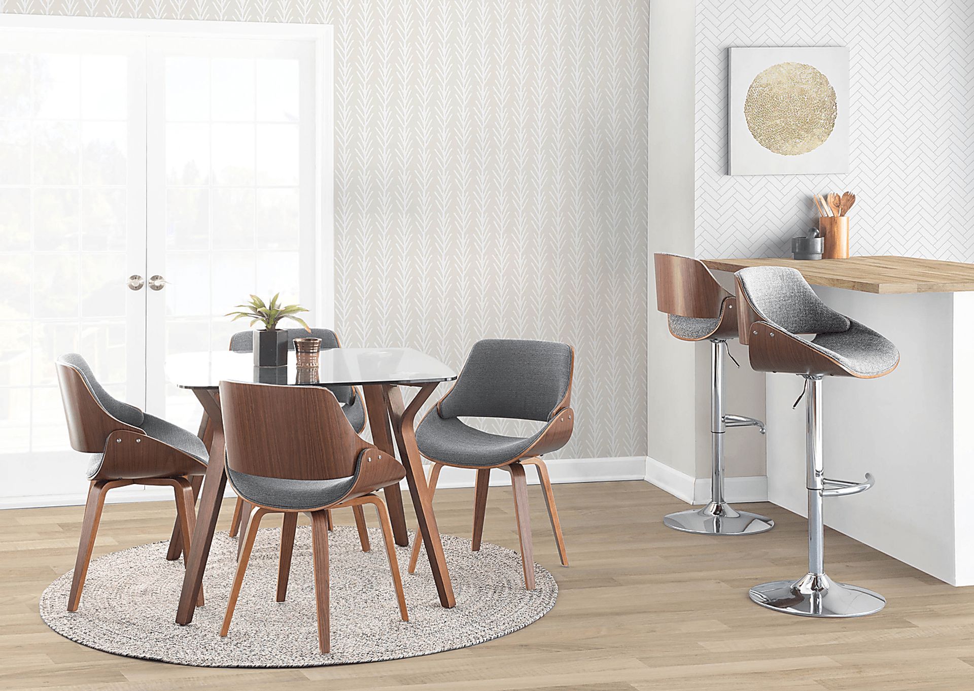 Seracedar Gray Dining Chair, Set of 2 - Image 3