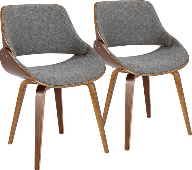 Seracedar Gray Dining Chair, Set of 2 - Thumbnail - Image 1