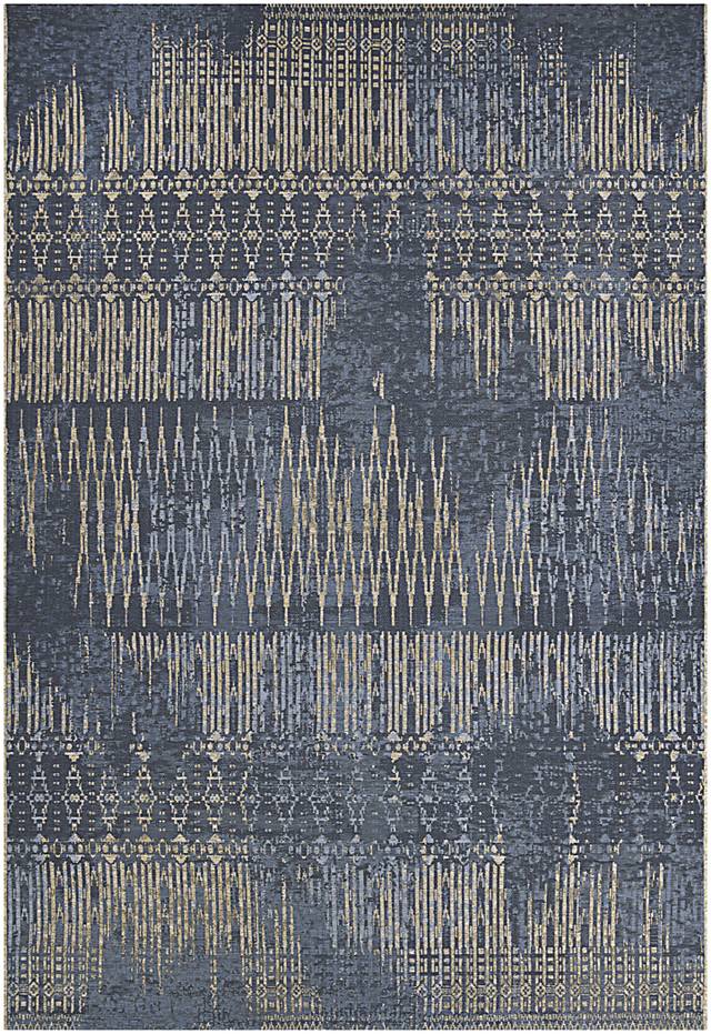Serah Indigo 8'1 x 11'2 Indoor/Outdoor Rug - Thumbnail - Image 1