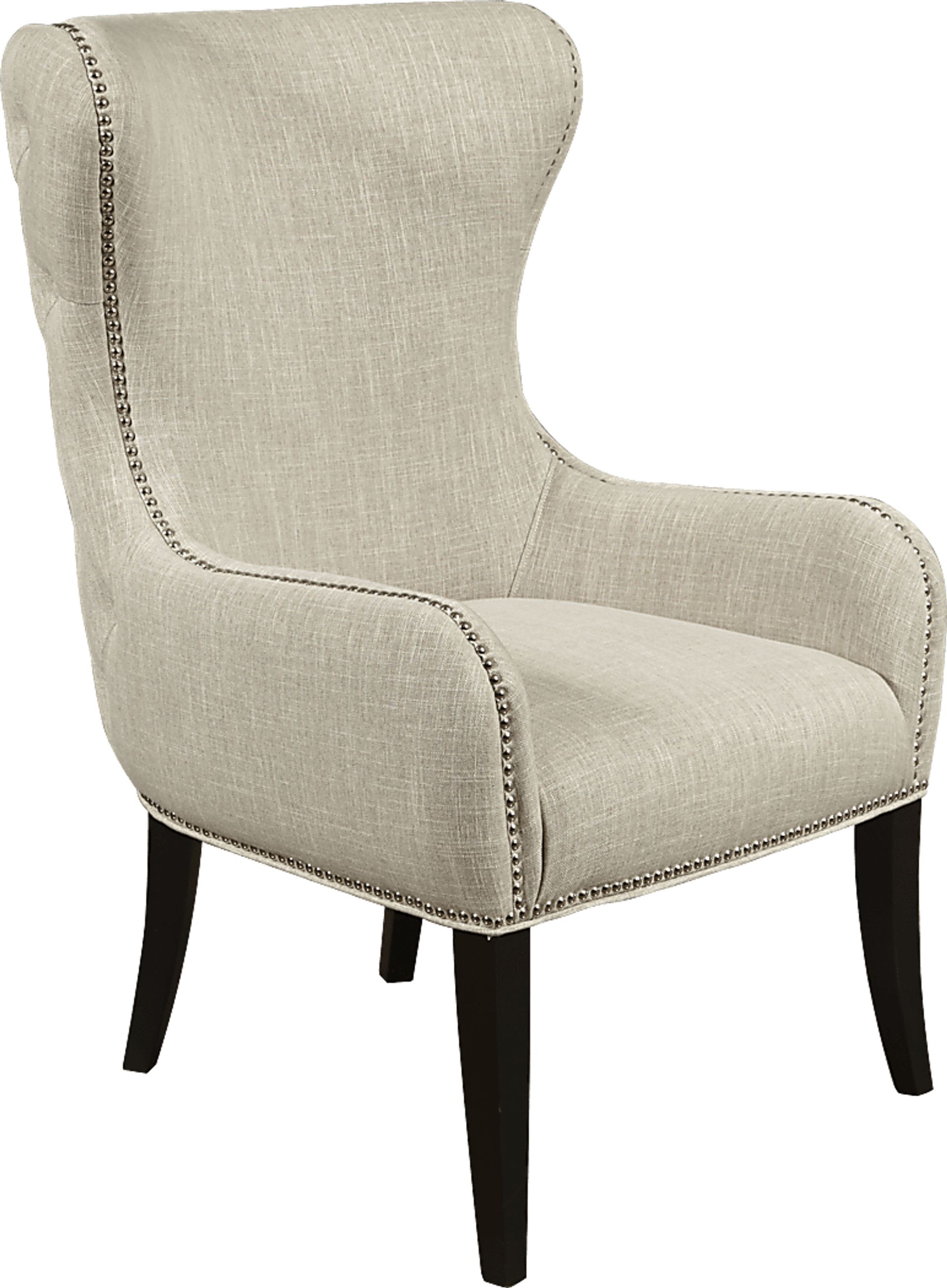 Seraphine Mink Accent Chair - Image 1