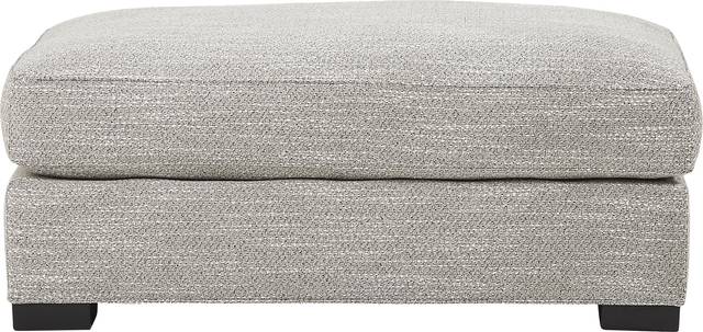 Serena Street Gray Ottoman - Thumbnail - Image 2