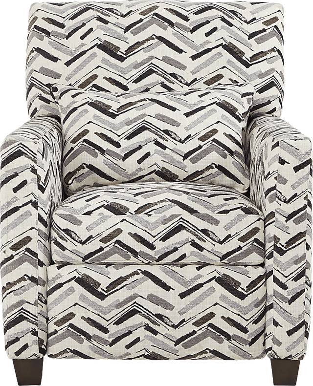 Serena Street Gray Push Back Accent Recliner - Thumbnail - Image 3