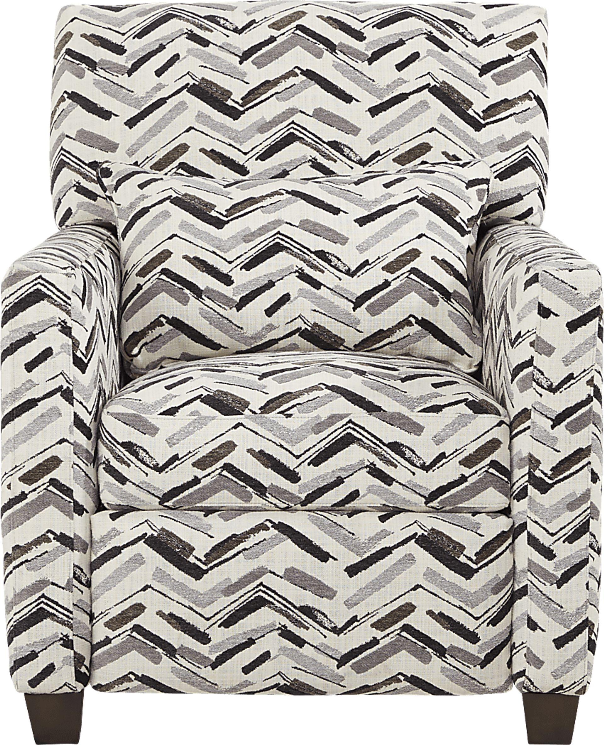 Serena Street Gray Push Back Accent Recliner - Image 3