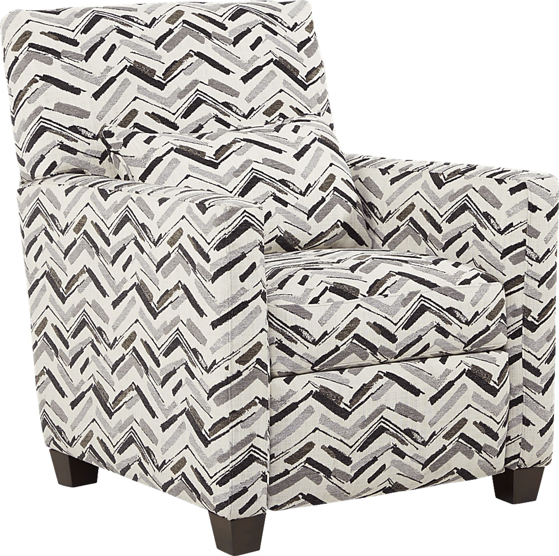 Serena Street Gray Push Back Accent Recliner - Image 1