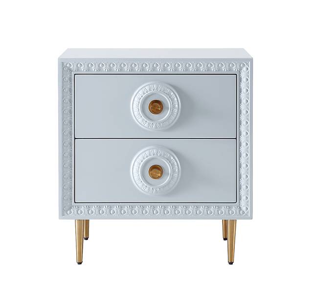 Serenair Gray Nightstand - Thumbnail - Image 2