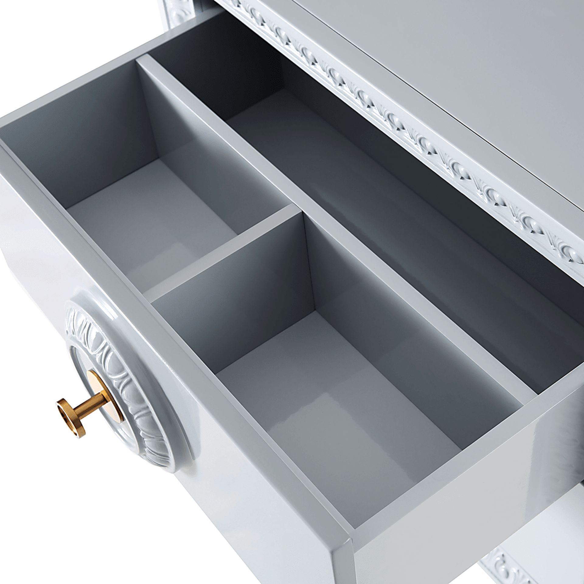 Serenair Gray Nightstand - Image 5