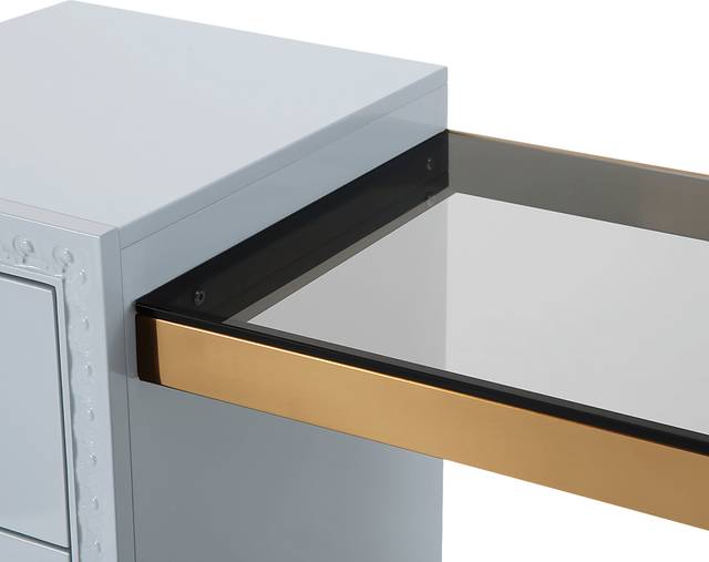 Serenair Light Gray Desk - Thumbnail - Image 4