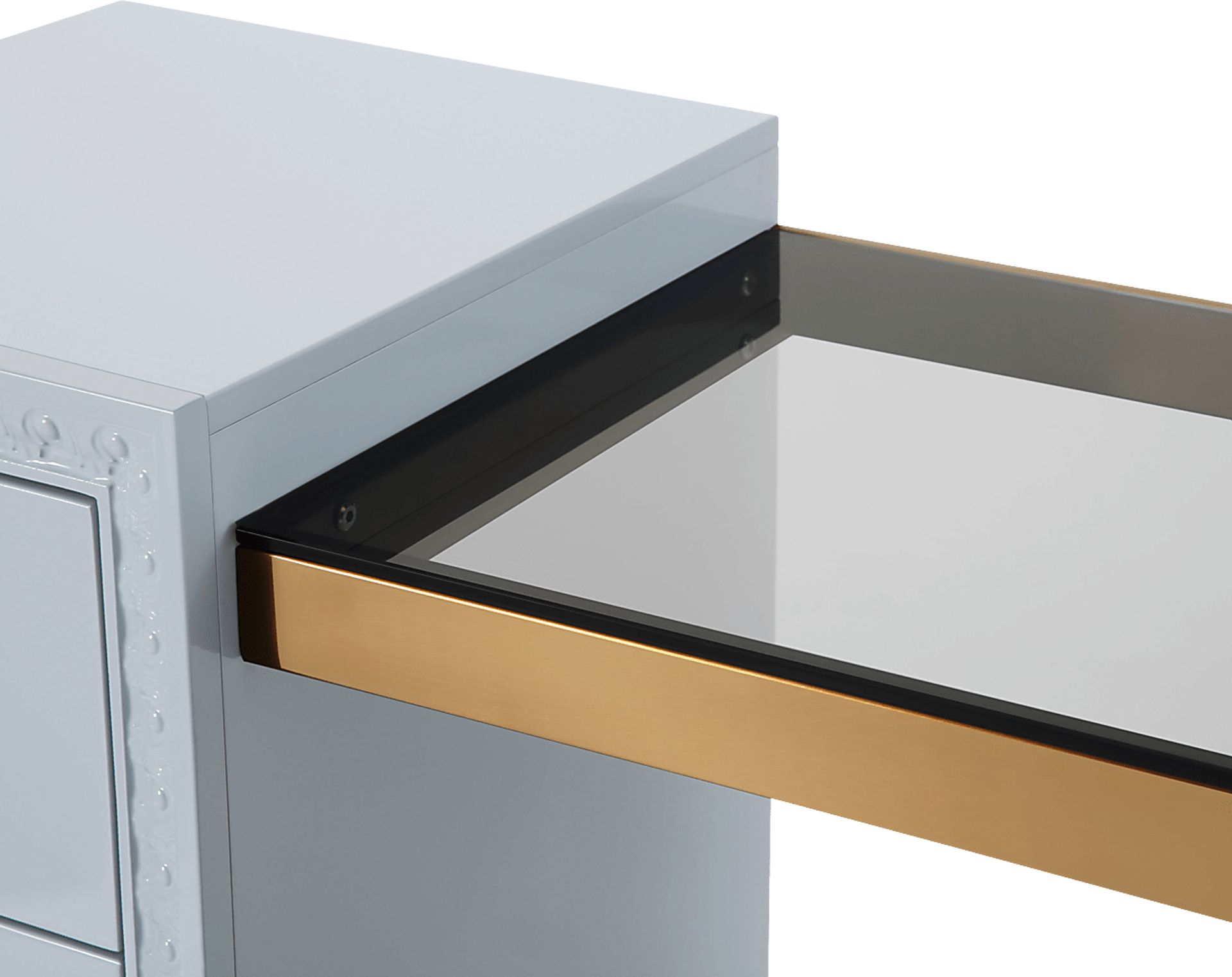 Serenair Light Gray Desk - Image 4