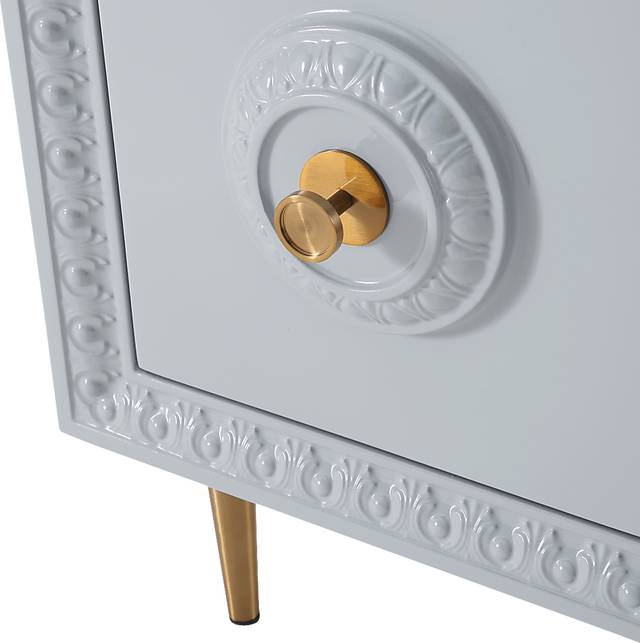 Serenair Light Gray Desk - Thumbnail - Image 6