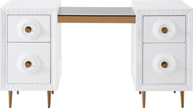 Serenair White Desk - Thumbnail - Image 2