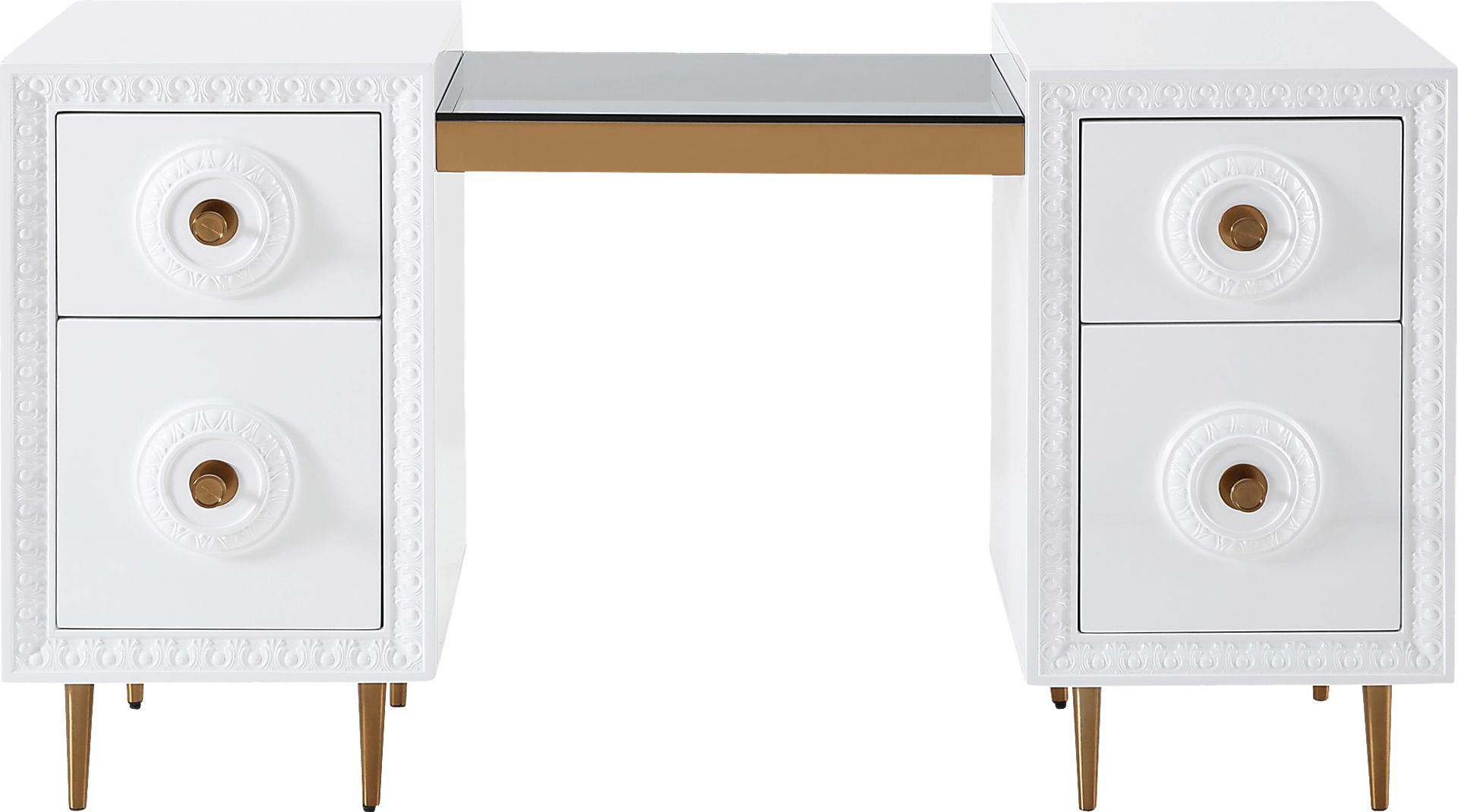 Serenair White Desk - Image 2