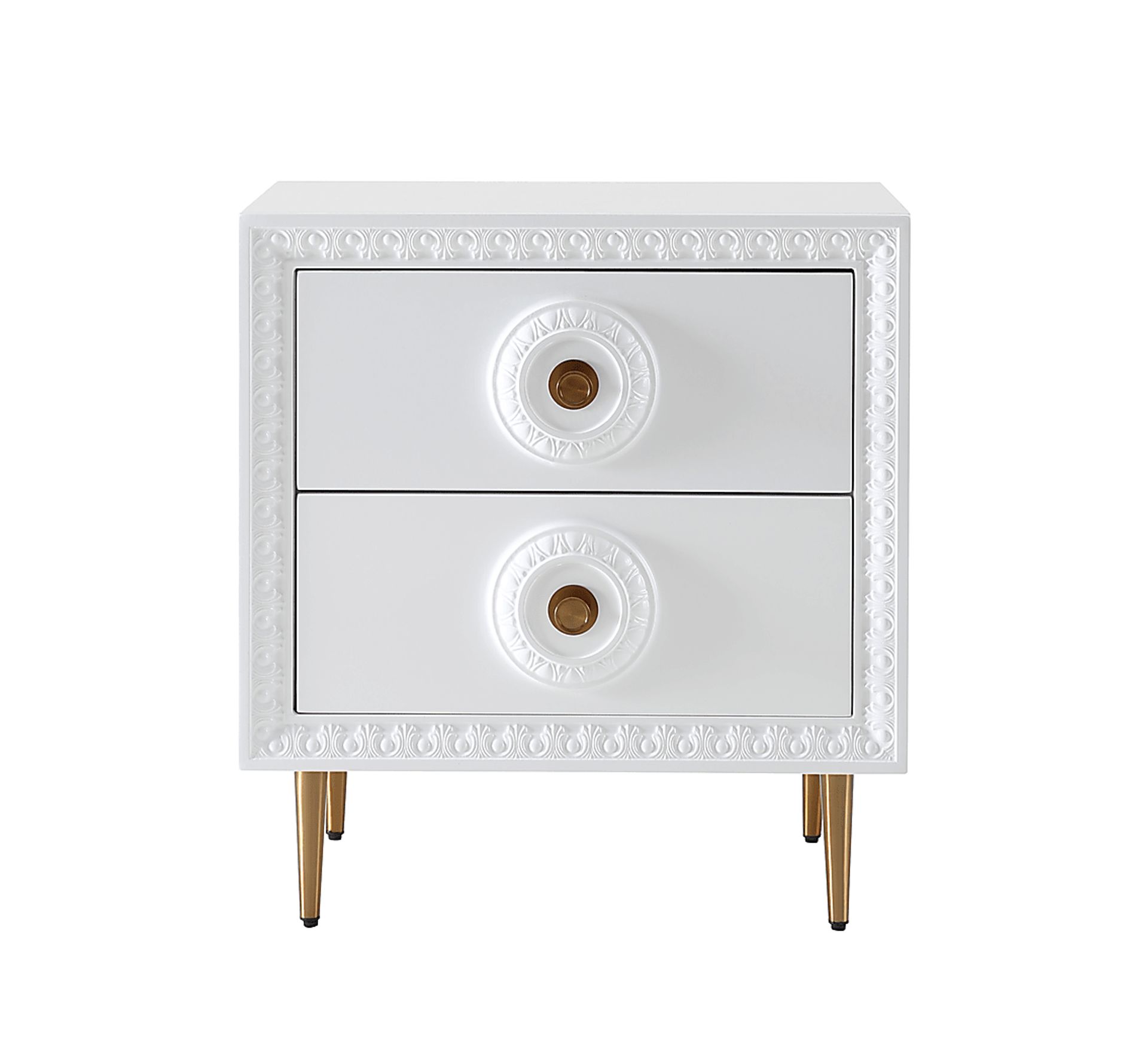 Serenair White Nightstand - Image 2