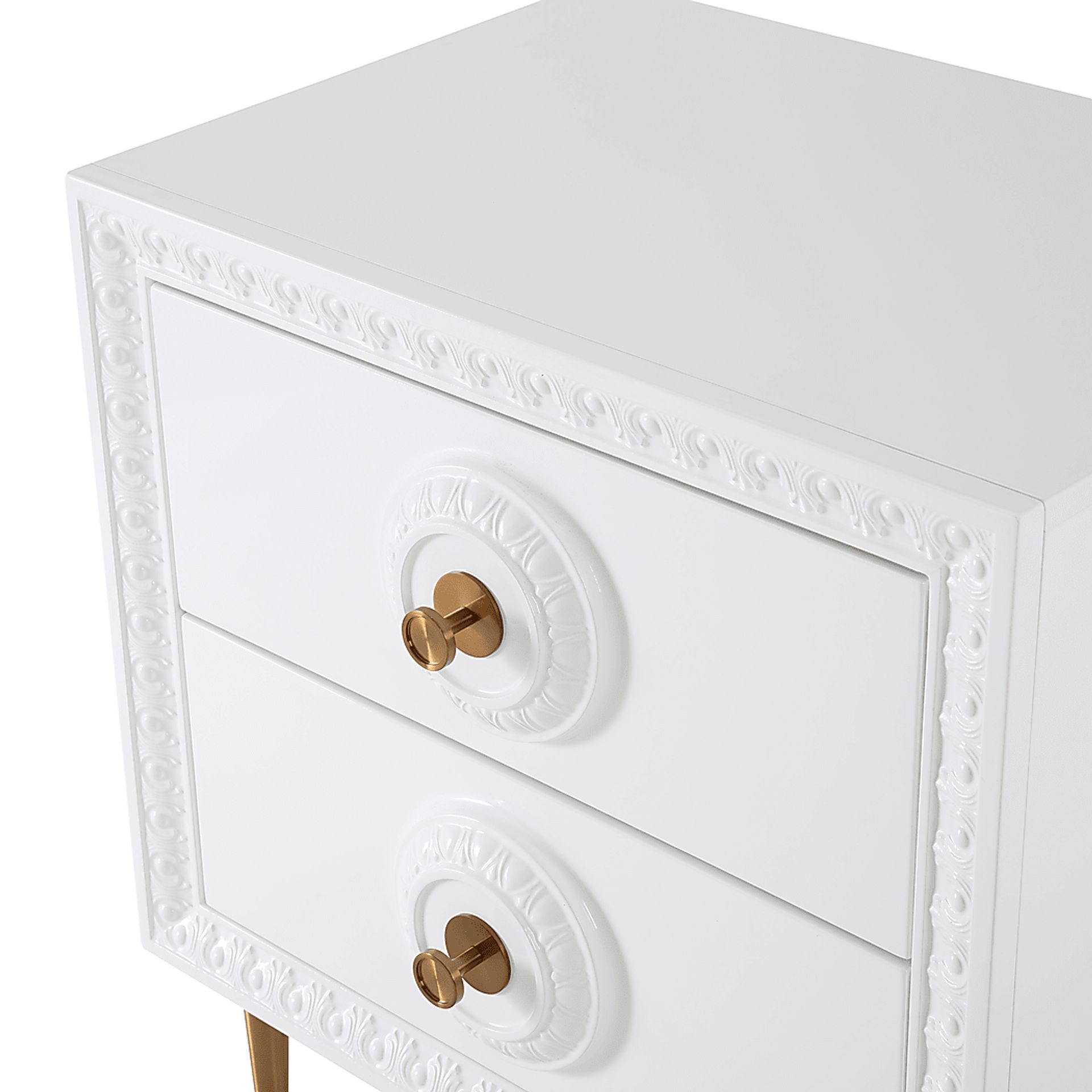 Serenair White Nightstand - Image 5