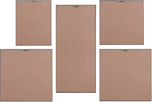 Serene Beach Blue Artwork, Set of 5 - Thumbnail - Image 11