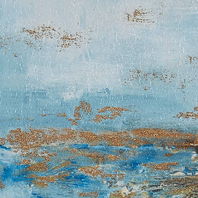 Serene Beach Blue Artwork, Set of 5 - Thumbnail - Image 6