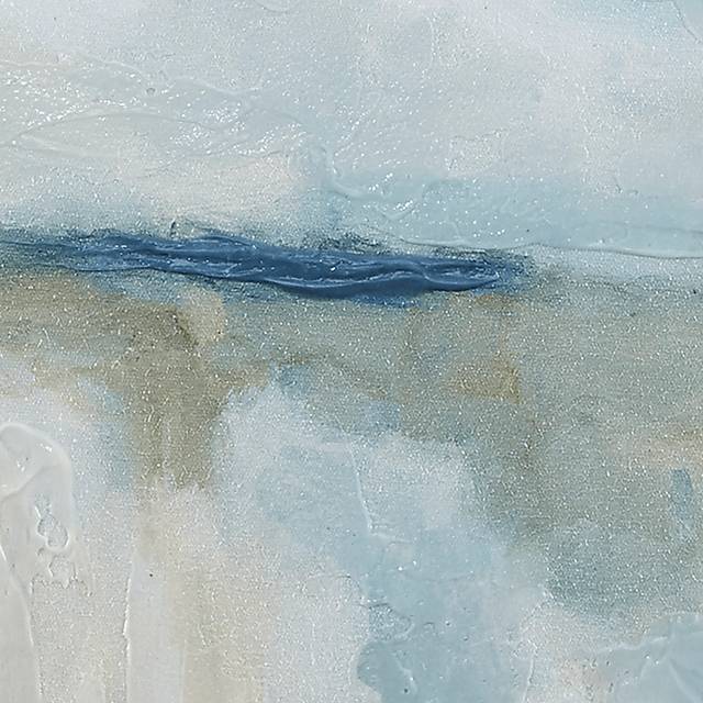 Serene Beach Blue Artwork, Set of 5 - Thumbnail - Image 7