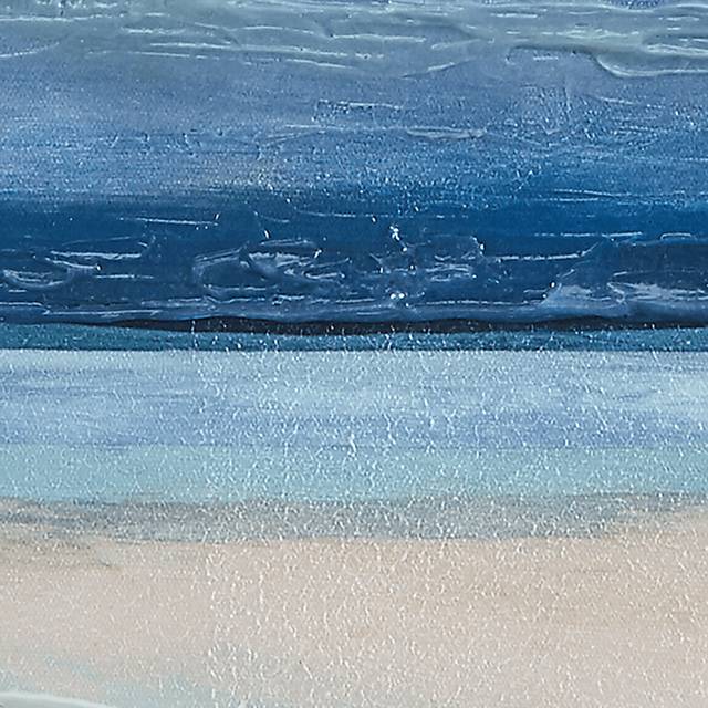 Serene Beach Blue Artwork, Set of 5 - Thumbnail - Image 8