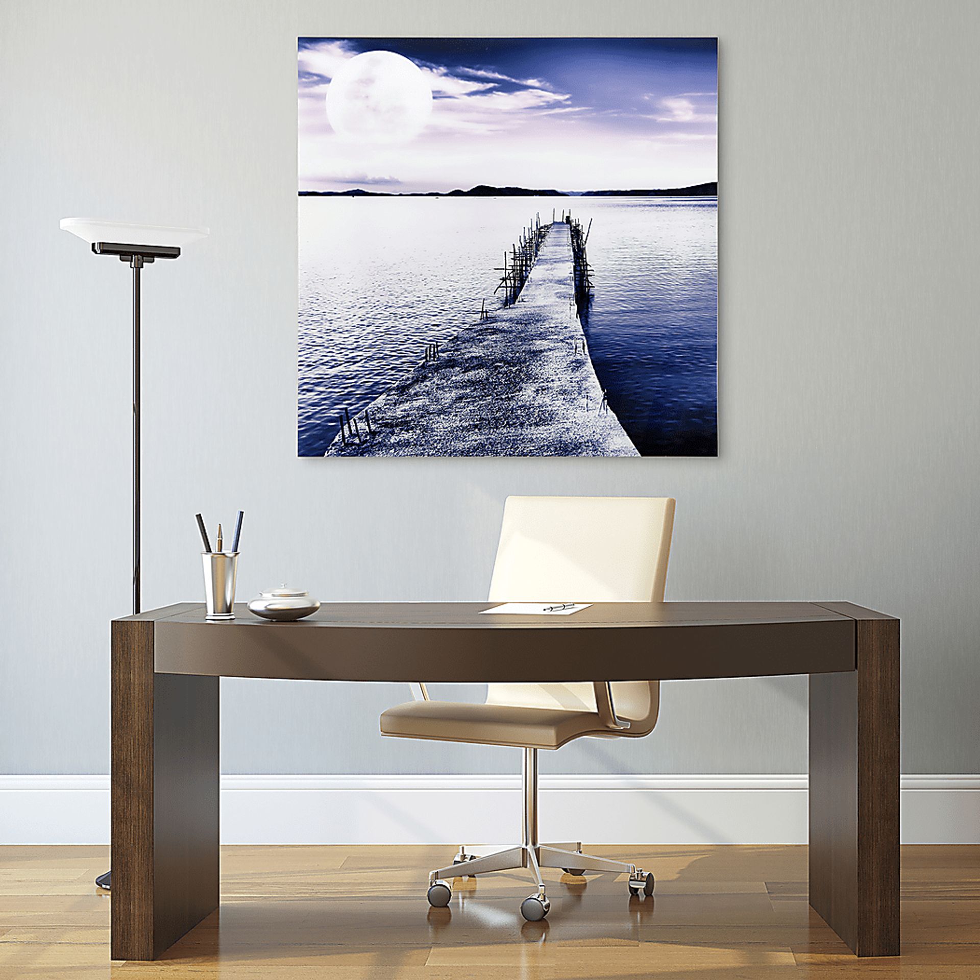 Serene Evening Artwork - Image 4