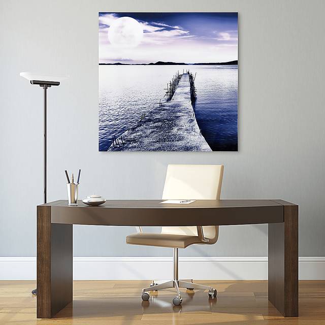 Serene Evening Artwork - Thumbnail - Image 4