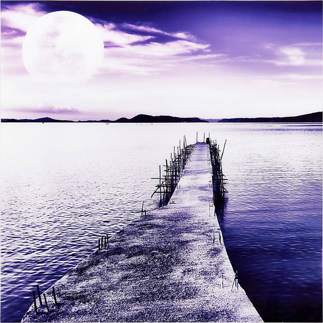 Serene Evening Artwork - Thumbnail - Image 1