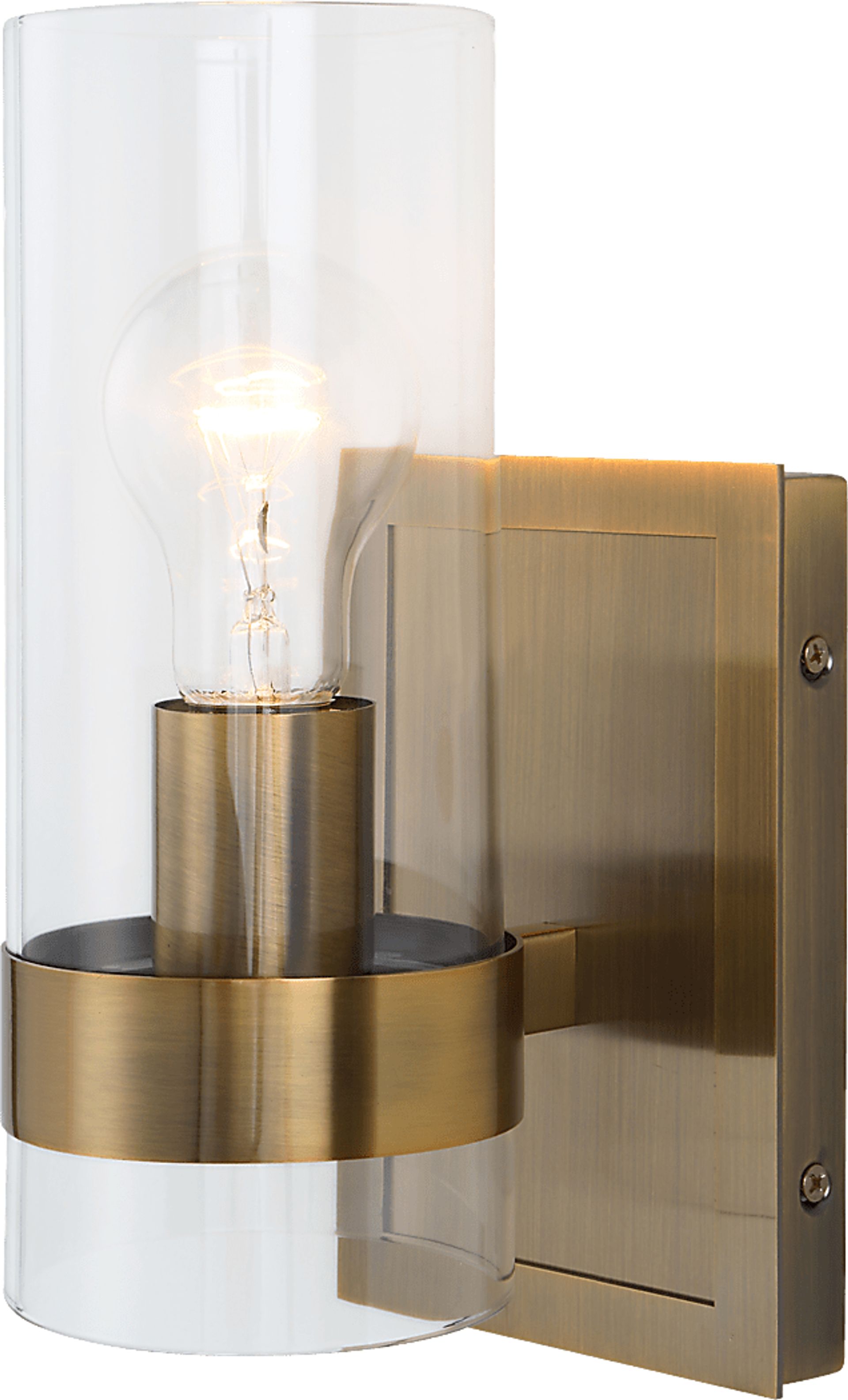 Serenity Reef Brass Sconce - Image 1